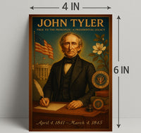John Tyler A Presidential Legacy Poster PosterGoat