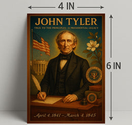 John Tyler A Presidential Legacy Poster PosterGoat