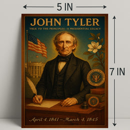 John Tyler A Presidential Legacy Poster PosterGoat