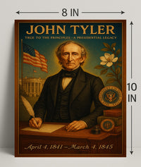 John Tyler A Presidential Legacy Poster PosterGoat
