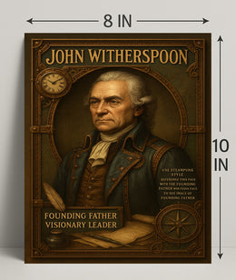 John Witherspoon Founding Father Poster PosterGoat