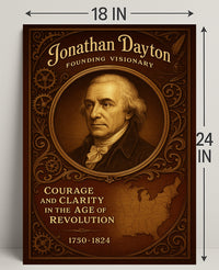 Jonathan Dayton Founding Visionary Poster PosterGoat