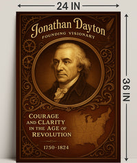 Jonathan Dayton Founding Visionary Poster PosterGoat