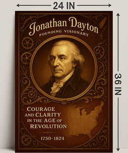 Jonathan Dayton Founding Visionary Poster PosterGoat