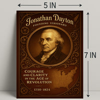 Jonathan Dayton Founding Visionary Poster PosterGoat