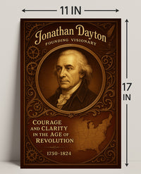 Jonathan Dayton Founding Visionary Poster PosterGoat