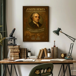 Joseph Hewes A Legacy Forged in History Poster PosterGoat