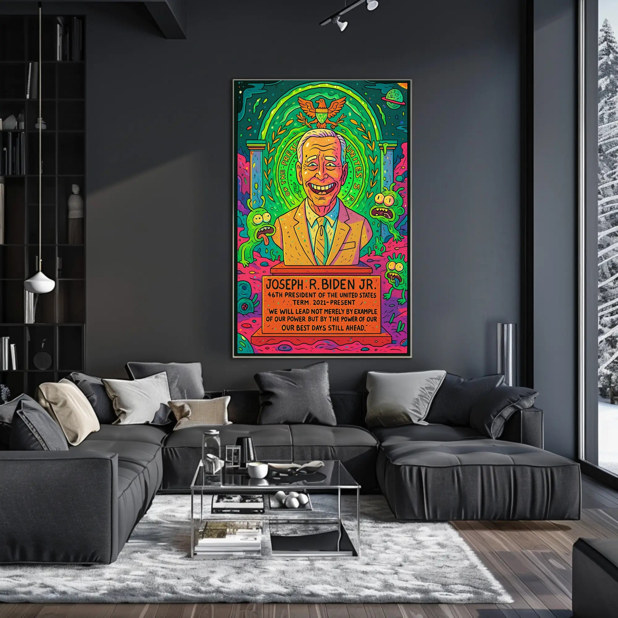 Joseph R. Biden Jr. 46Th President Poster PosterGoat