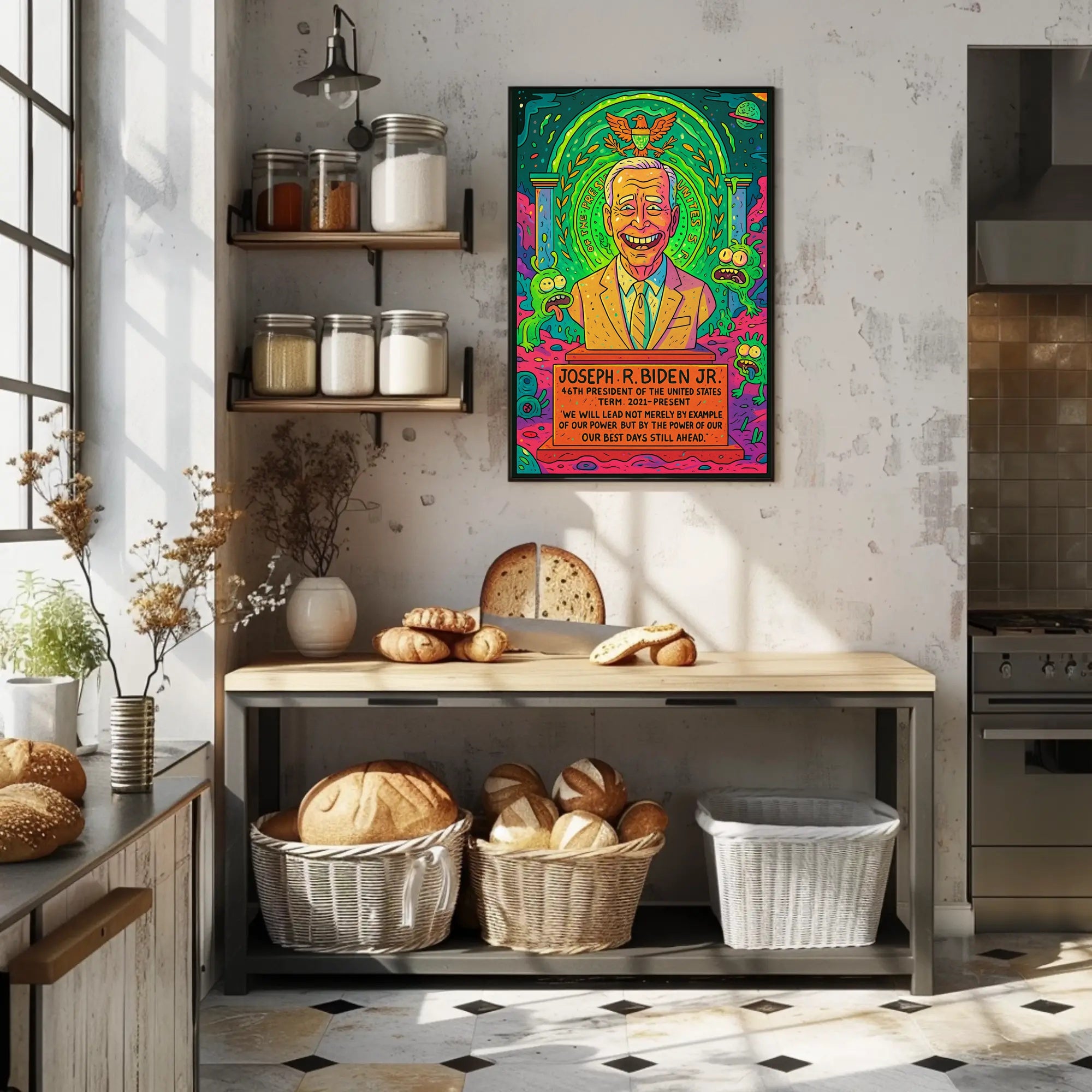 Joseph R. Biden Jr. 46Th President Poster PosterGoat
