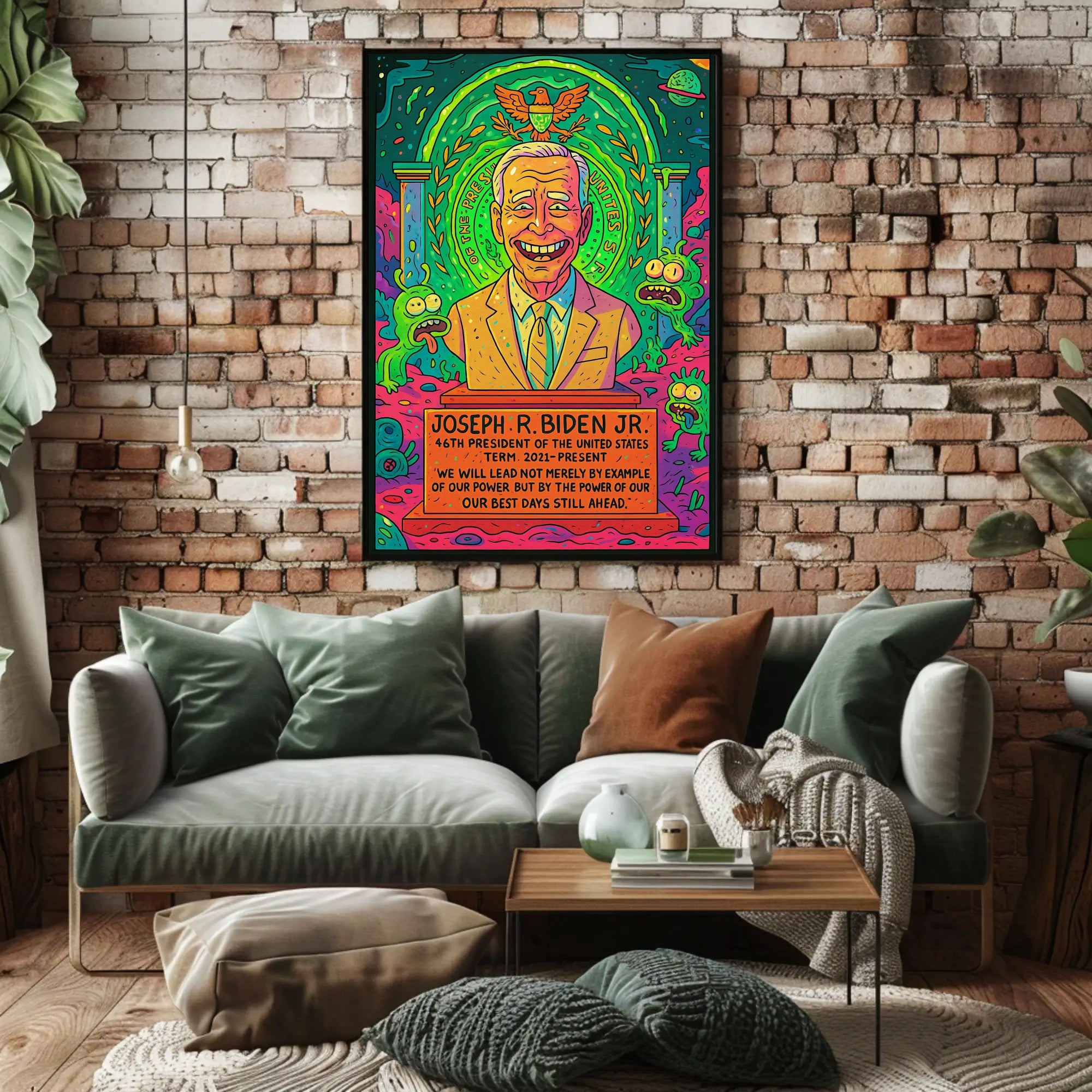 Joseph R. Biden Jr. 46Th President Poster PosterGoat