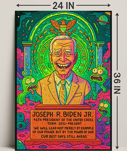 Joseph R. Biden Jr. 46Th President Poster PosterGoat