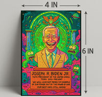 Joseph R. Biden Jr. 46Th President Poster PosterGoat