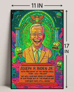 Joseph R. Biden Jr. 46Th President Poster PosterGoat