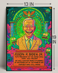 Joseph R. Biden Jr. 46Th President Poster PosterGoat