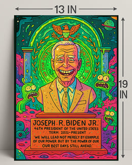 Joseph R. Biden Jr. 46Th President Poster PosterGoat