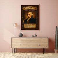 Josiah Bartlett Founding Visionary Poster PosterGoat