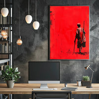 Journey of Resilience: Abstract or Artistic Poster PosterGoat