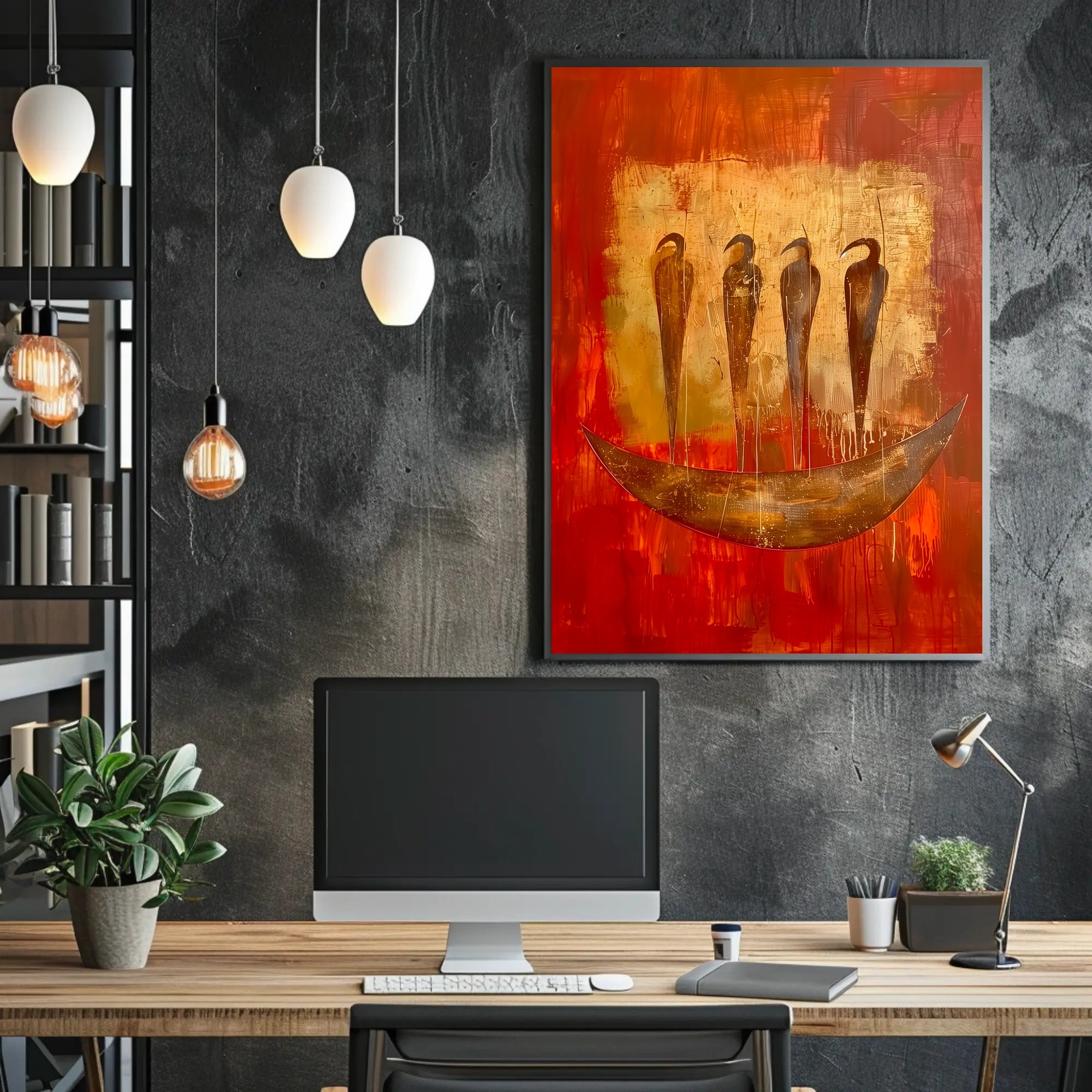 Journey of Transformation: Abstract or Artistic Poster PosterGoat