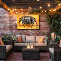 Jumping Spider Eye Detail Animal Poster PosterGoat