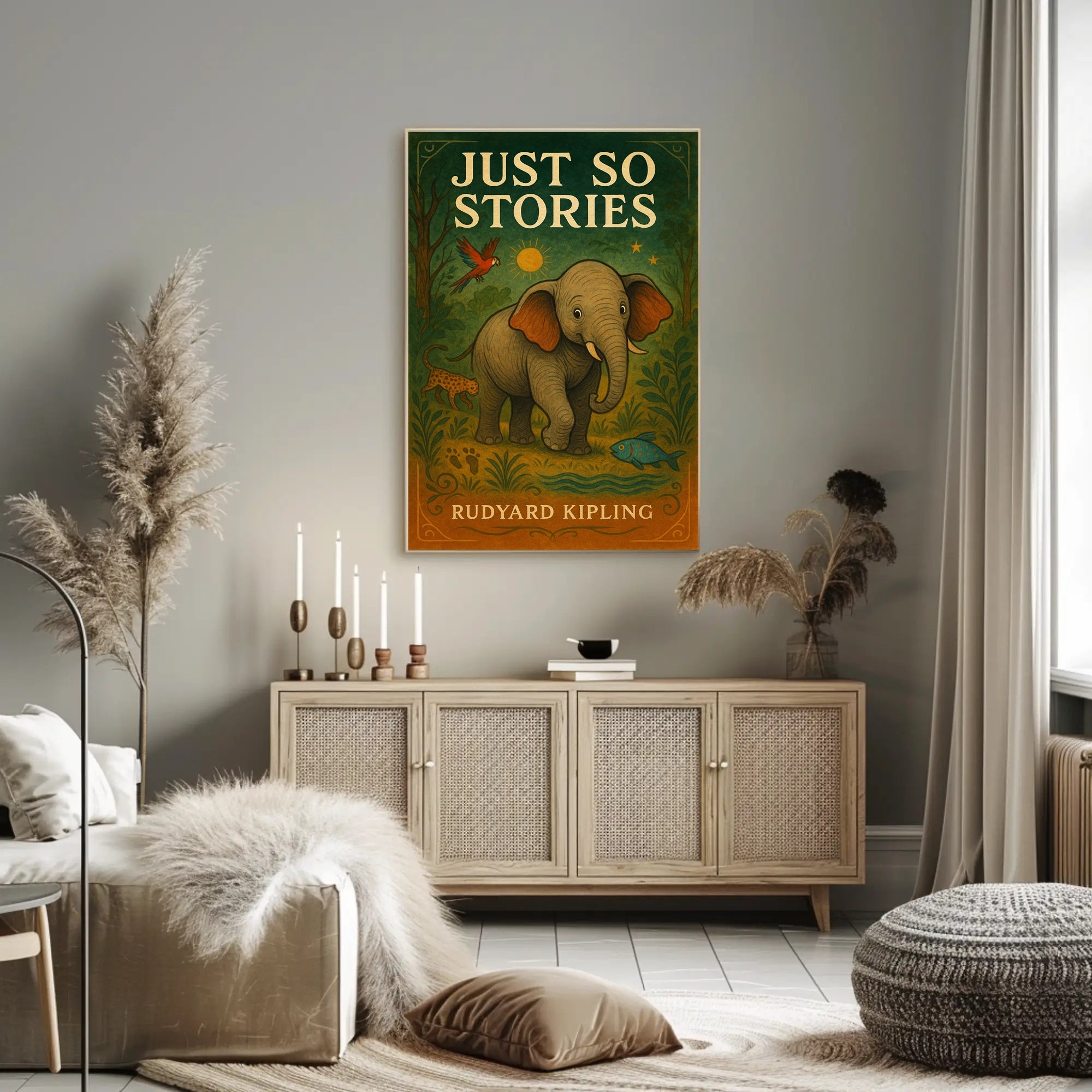 Just So Stories by Rudyard Kipling Poster PosterGoat
