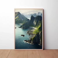 Kenai Fjords Scenic Beauty National Park Poster PosterGoat