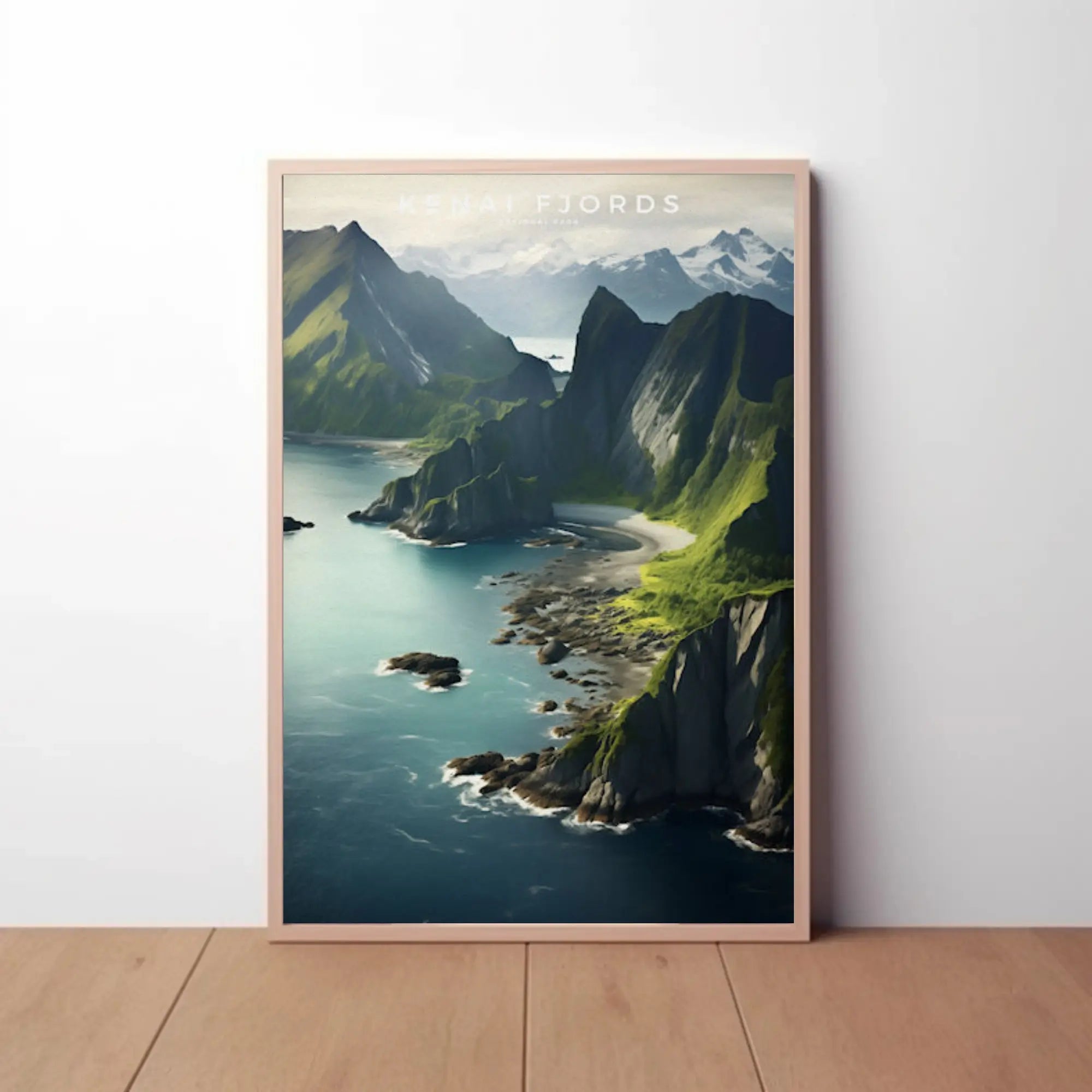 Kenai Fjords Scenic Beauty National Park Poster PosterGoat
