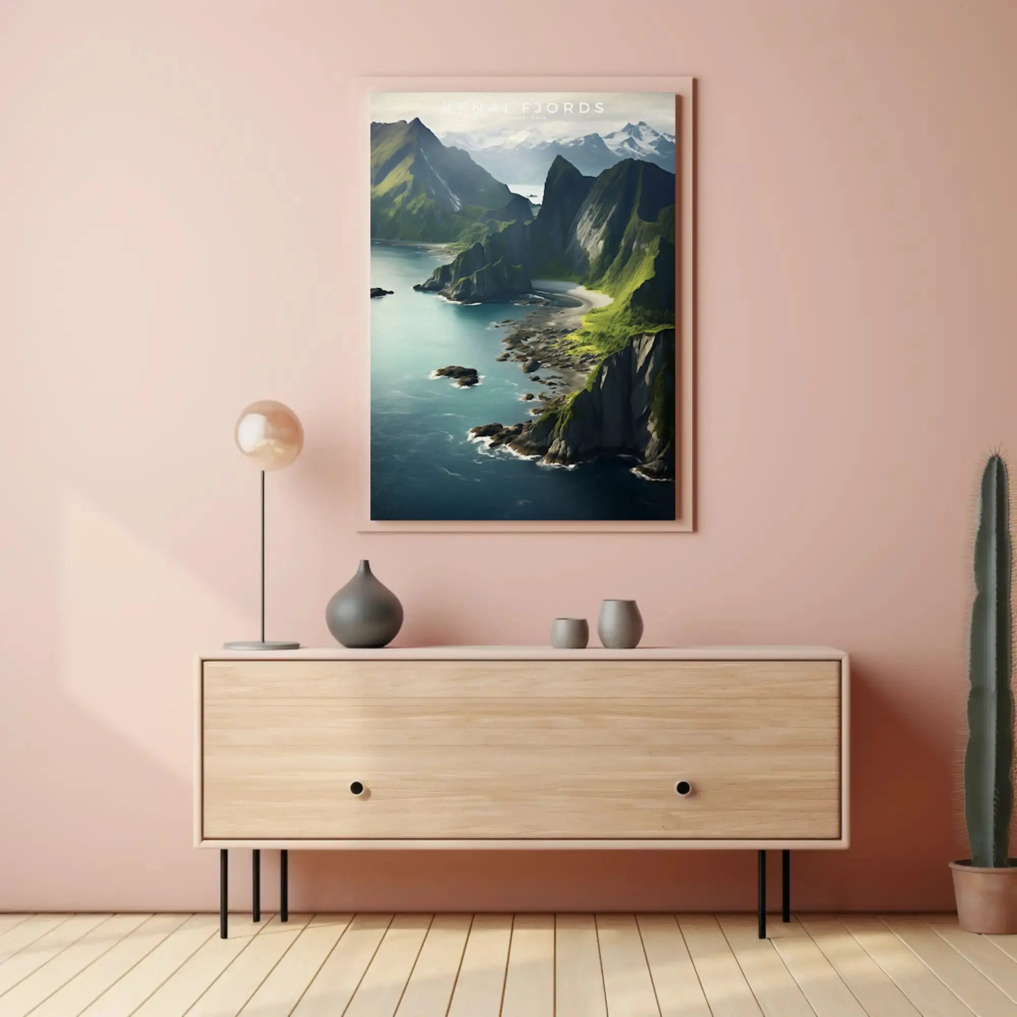 Kenai Fjords Scenic Beauty National Park Poster PosterGoat