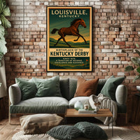 Kentucky Derby A Tradition of Excellence Poster PosterGoat