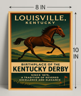 Kentucky Derby A Tradition of Excellence Poster PosterGoat