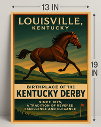 Kentucky Derby A Tradition of Excellence Poster PosterGoat