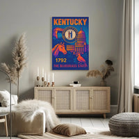 Kentucky Heritage Art Print, Cultural or Heritage Poster PosterGoat