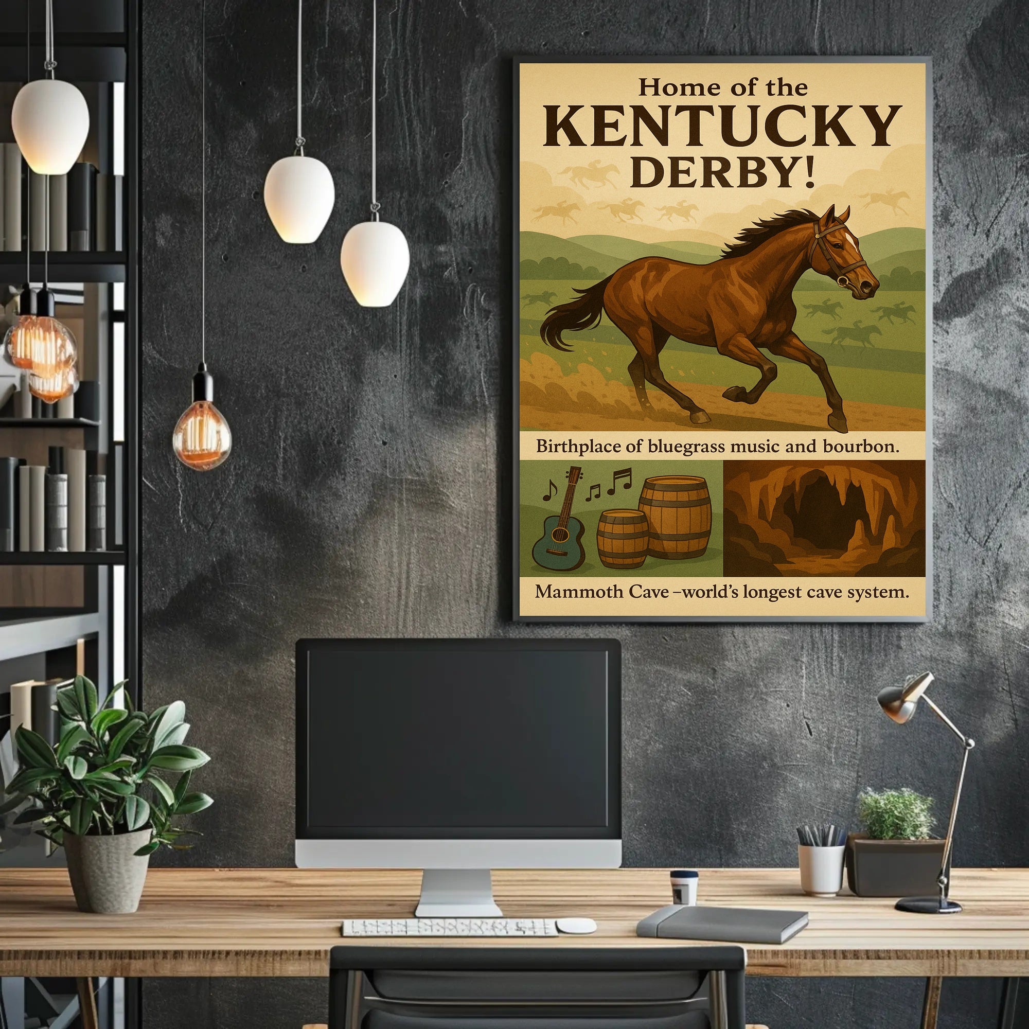Kentucky Highlights Poster PosterGoat