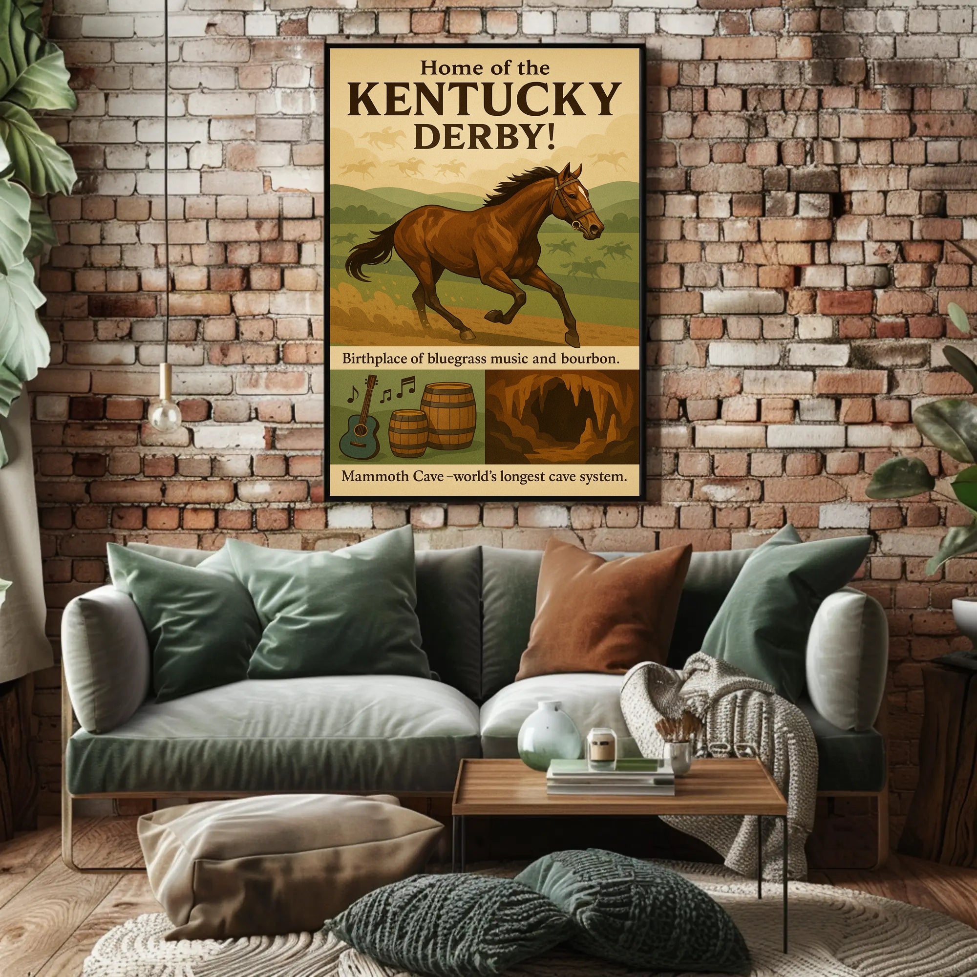 Kentucky Highlights Poster PosterGoat