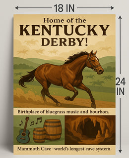Kentucky Highlights Poster PosterGoat