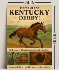 Kentucky Highlights Poster PosterGoat