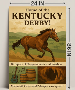 Kentucky Highlights Poster PosterGoat