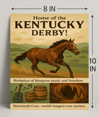 Kentucky Highlights Poster PosterGoat