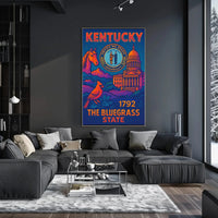 Kentucky State Heritage Celebration Cultural or Heritage Poster PosterGoat