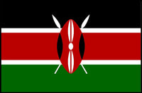 Kenya Flag Symbolic Art Cultural or Heritage Poster PosterGoat