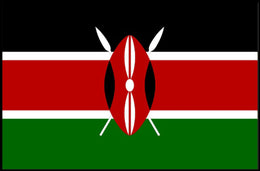 Kenya Flag Symbolic Art Cultural or Heritage Poster PosterGoat