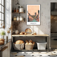 Kilkenny Castle Charming Street Scene Travel Poster PosterGoat