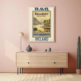 Killarney Vintage Travel Art Poster for Scenic Adventurers PosterGoat
