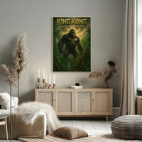 King Kong Adventure on Skull Island Pop Culture Poster PosterGoat