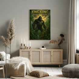 King Kong Adventure on Skull Island Pop Culture Poster PosterGoat