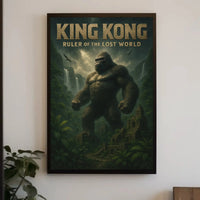 King Kong Ruler of the Lost World Animal Poster PosterGoat