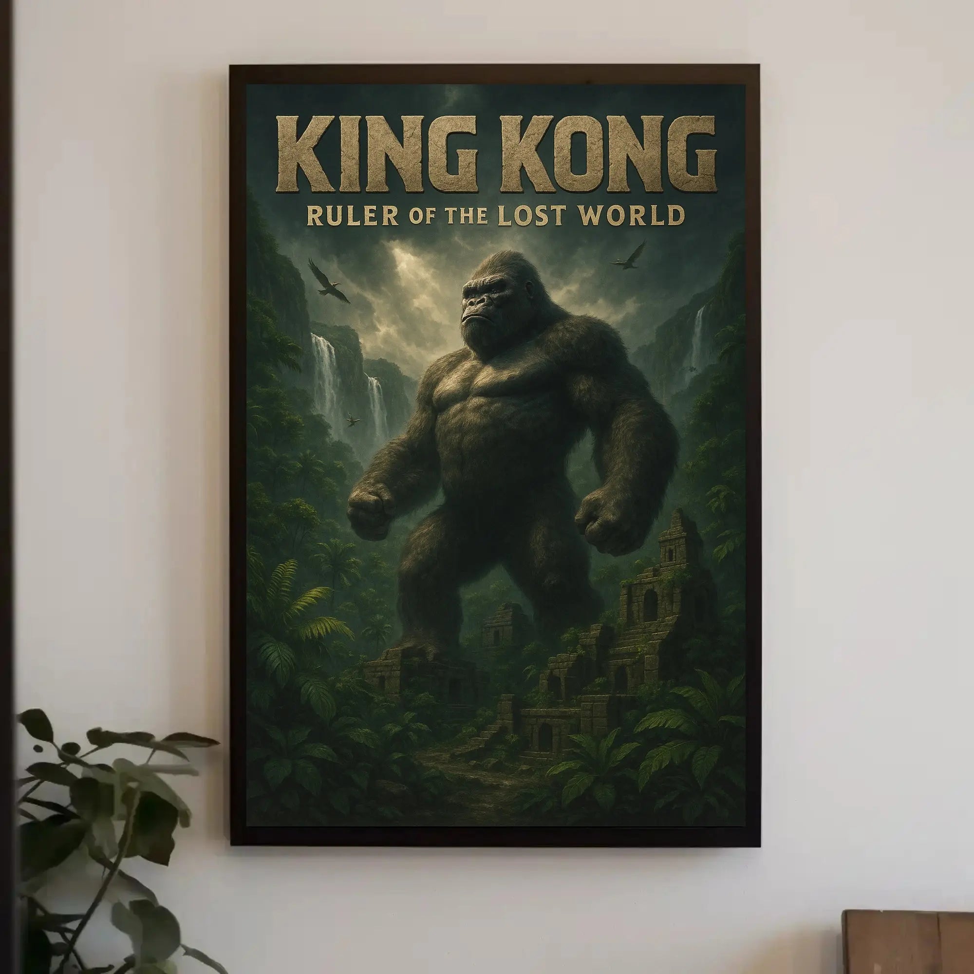 King Kong Ruler of the Lost World Animal Poster PosterGoat