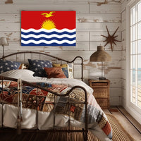 Kiribati National Flag Symbolism Art Print Country Flag Poster PosterGoat
