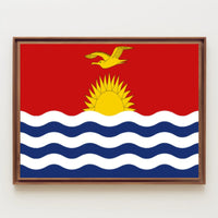 Kiribati National Flag Symbolism Art Print Country Flag Poster PosterGoat