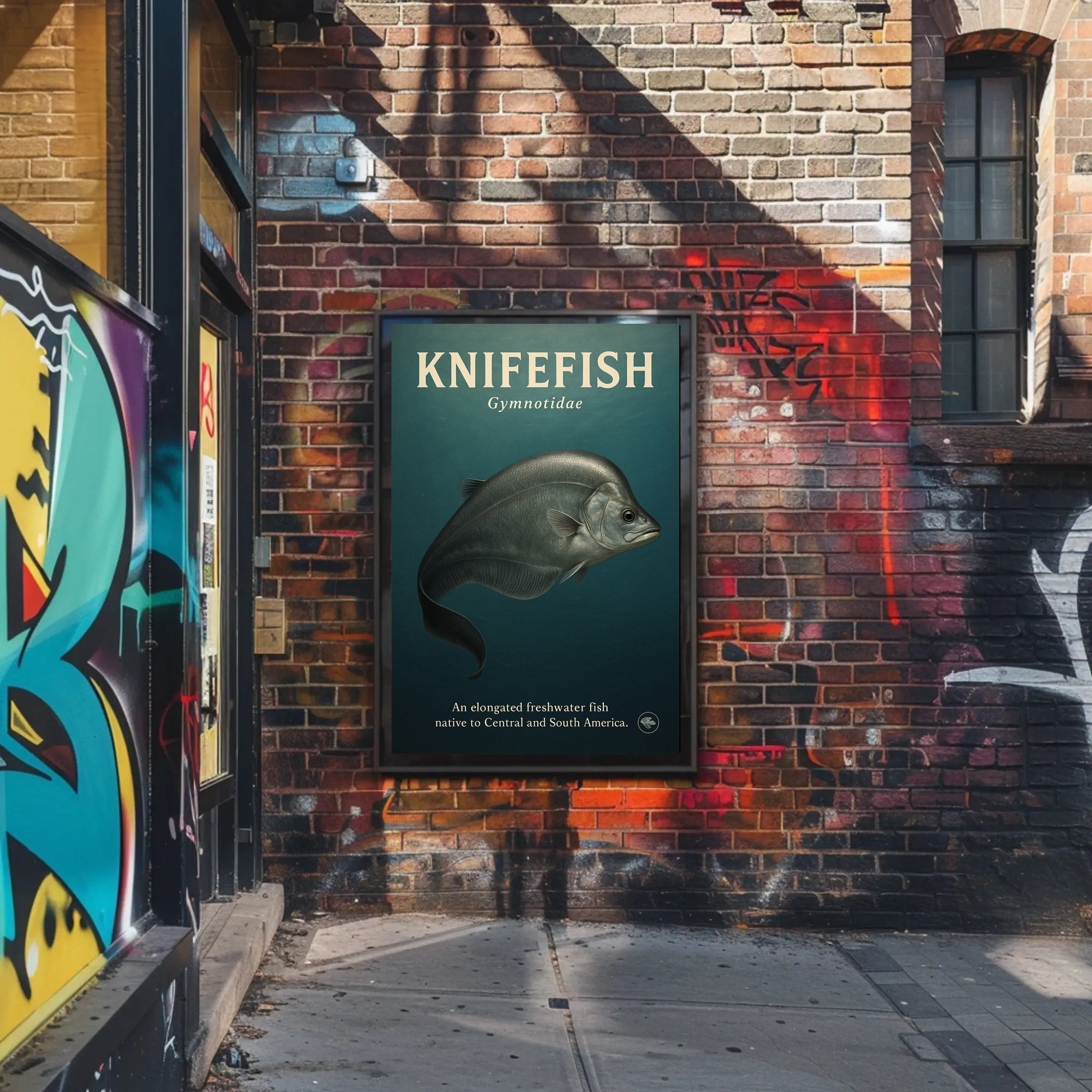 Knifefish Gymnotidae Wall Art Print PosterGoat