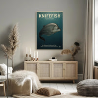 Knifefish Gymnotidae Wall Art Print PosterGoat